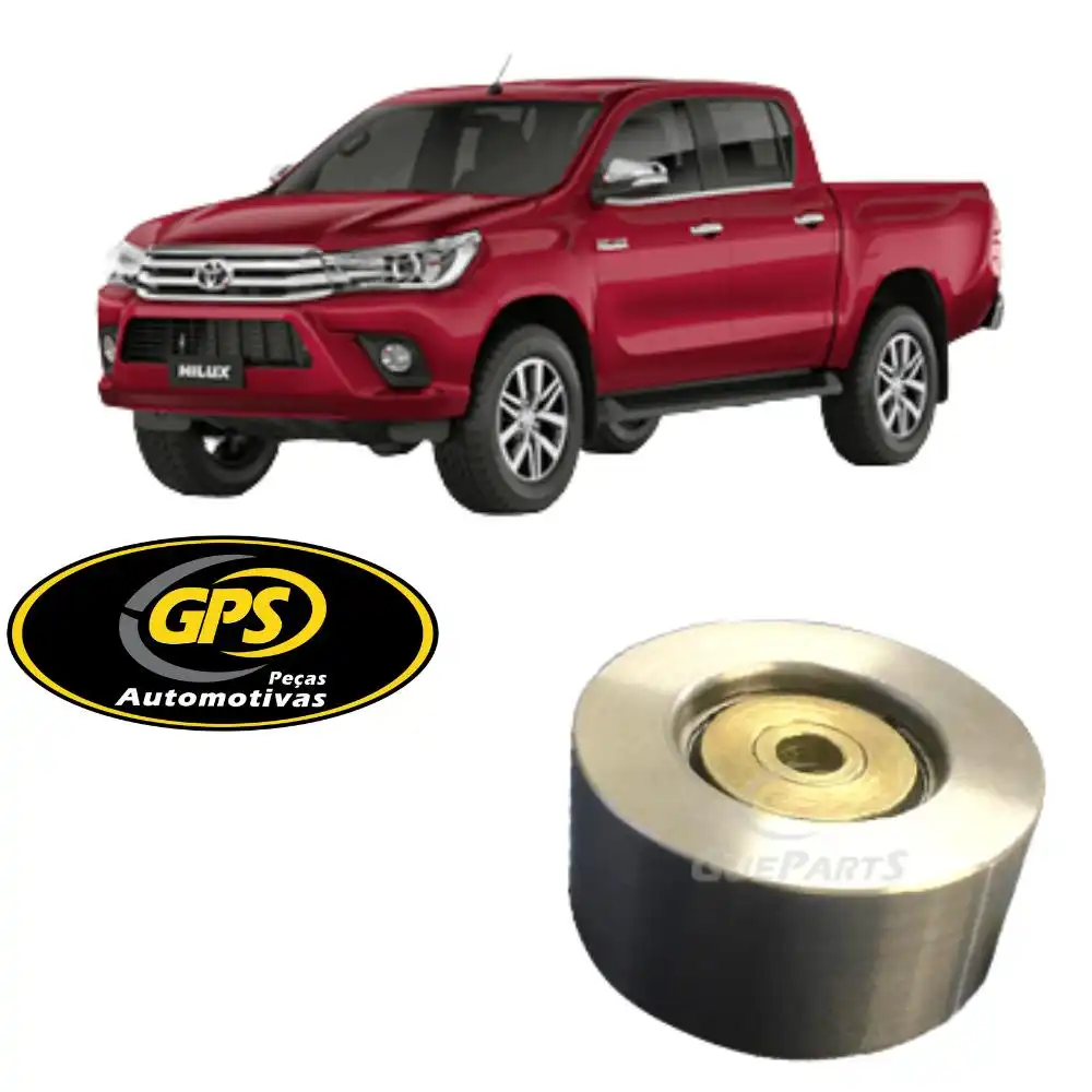 POLIA CORREIA ALTERNADOR HILUX 2.8 16V 2016 ACIMA