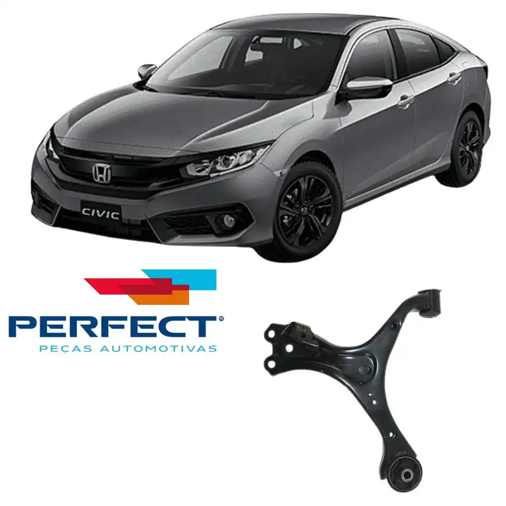 BANDEJA DIANTEIRA HONDA CIVIC 2012 A 2016 DIREITA SEM PIVO