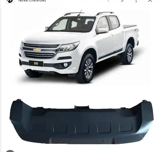 MOLDURA PARACHOQUE INFERIOR S-10 2021 EM DIANTE PLACA