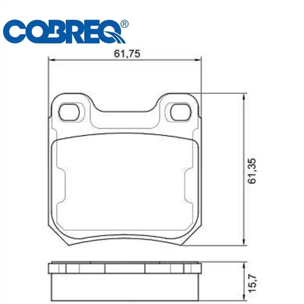 PASTILHA FREIO TRASEIRA VECTRA 1996 A 2011