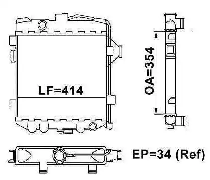 RADIADOR OPALA 83/91 4CIL S/AR