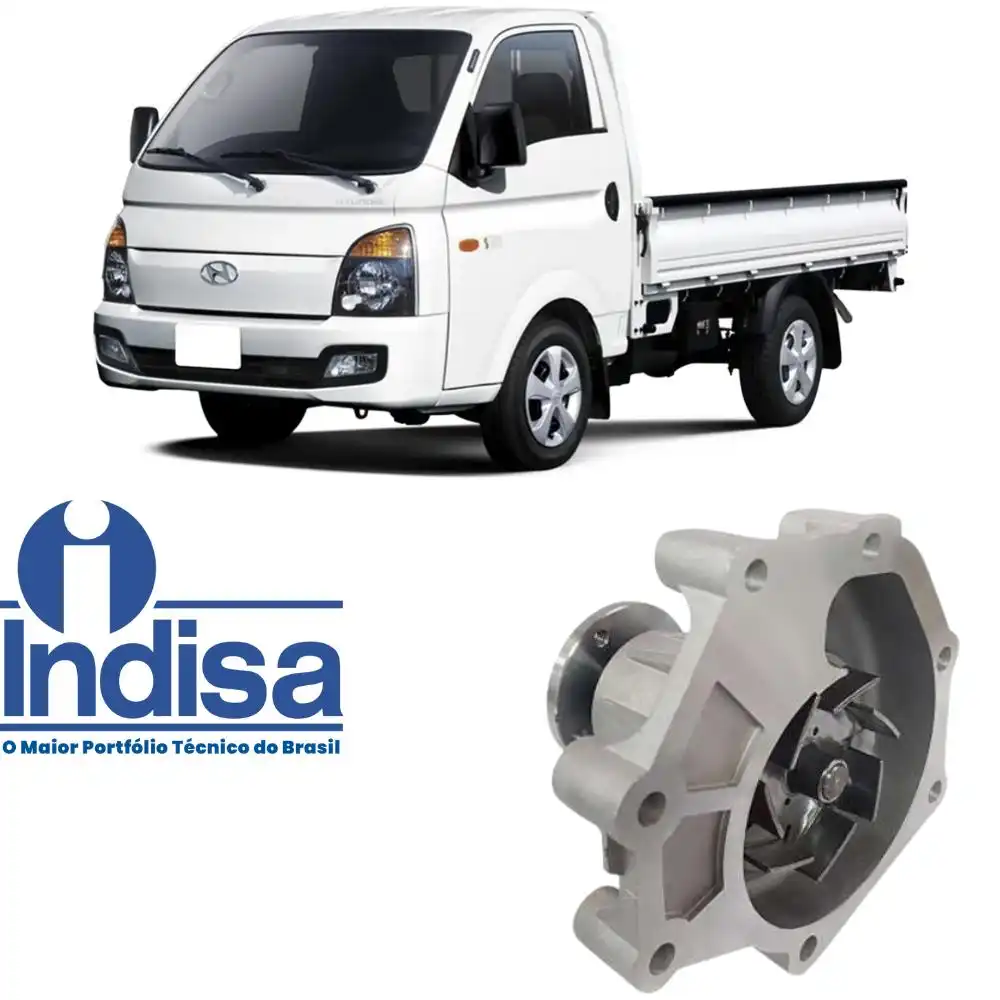 BOMBA DAGUA HYUNDAI HR 2.5 16V TURBO DIESEL 2013 ACIMA