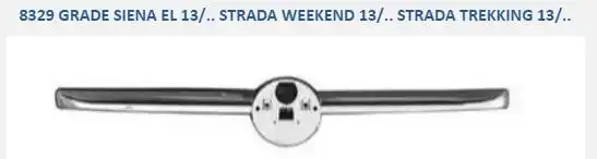 MOLDURA GRADE SIENA EL 13/ STRADA TREKKING 13/