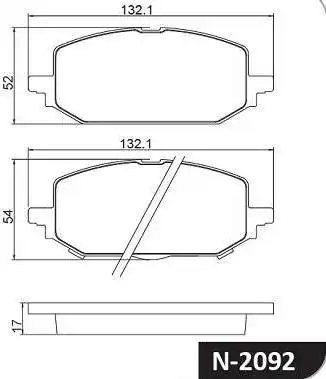 PASTILHA FREIO DIANTEIRA ONIX 1.0 LT LTZ 2020/