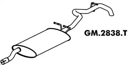 SILENC TRAS S-10 2.2 2000 2.4 2000/ CAB.DUPLA