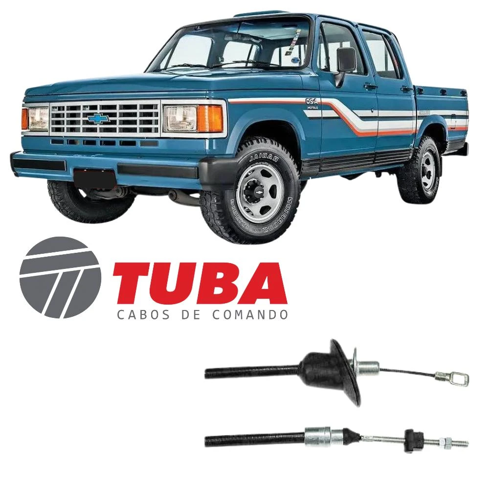 CABO EMBREAGEM D-20 1985 A 1988