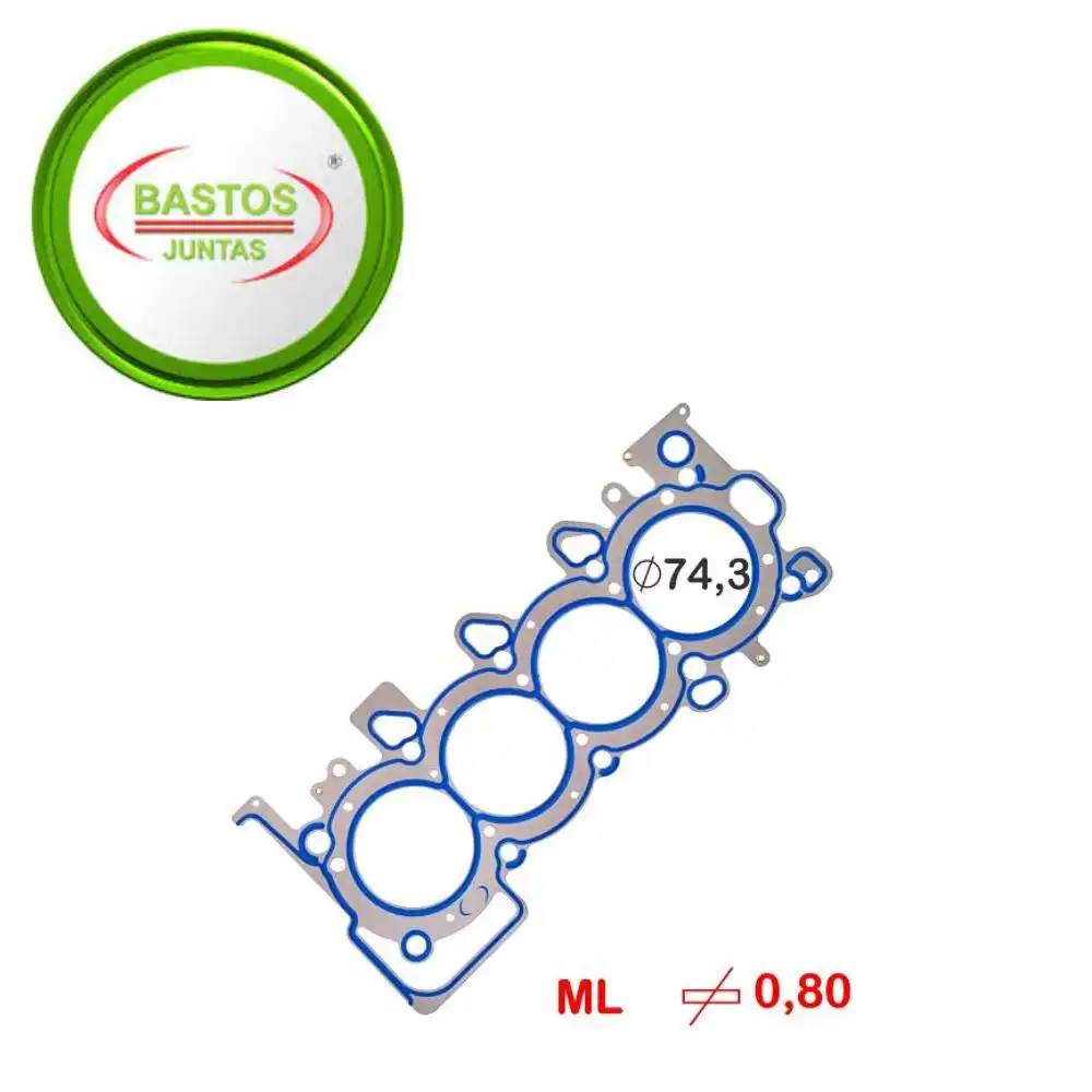 JUNTA CABECOTE HONDA FIT 1.4 8V 2003 A 2008 METAL
