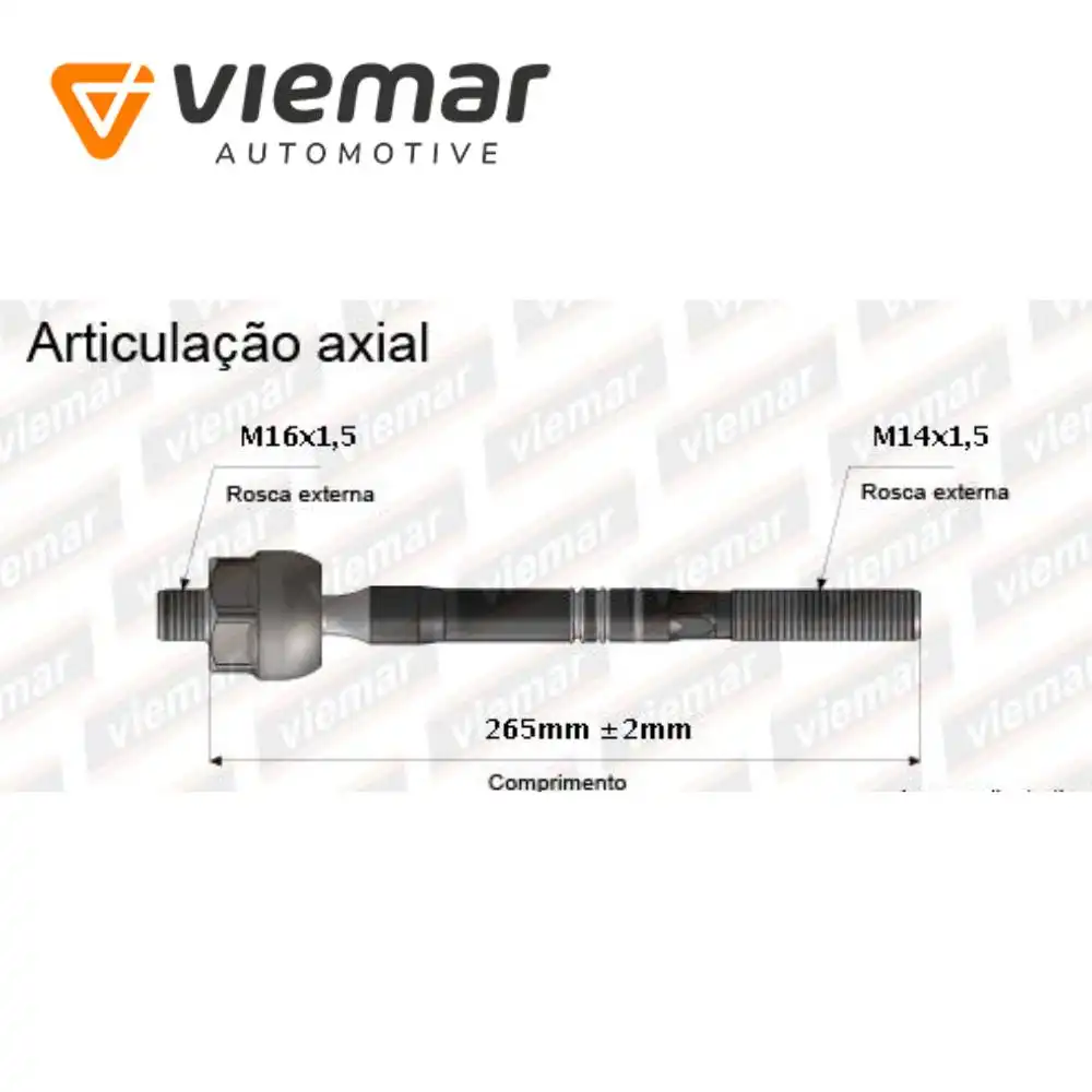 BARRA AXIAL MERCEDES C180 2008 A 2014