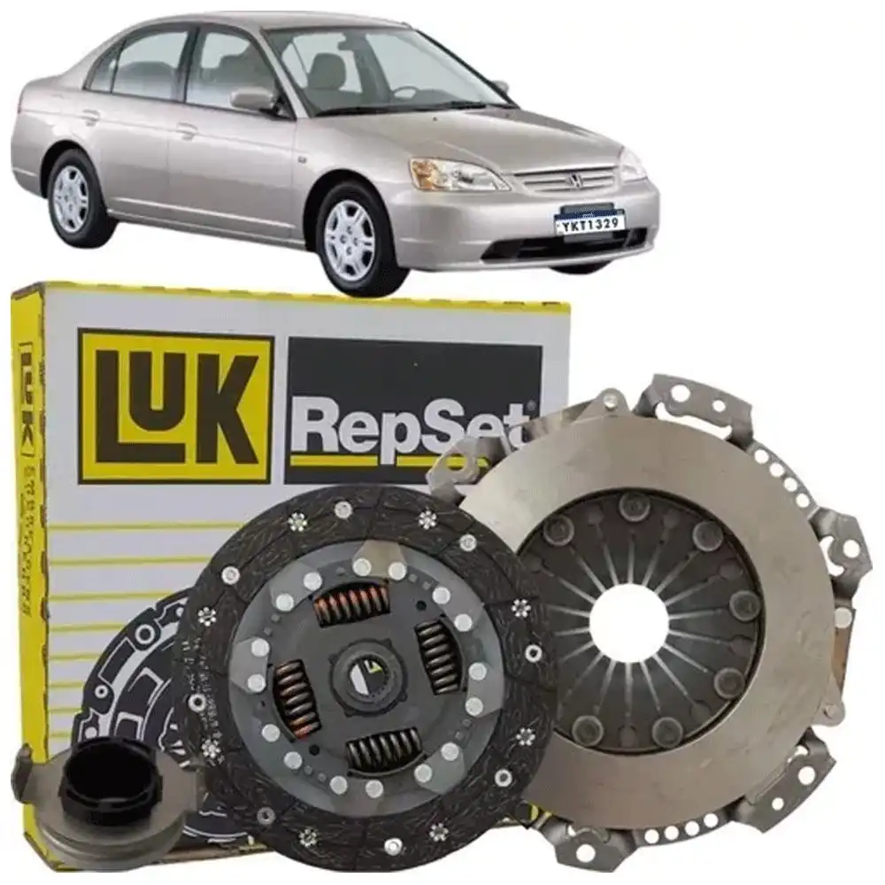 KIT EMBREAGEM HONDA CIVIC 1.7 16V 2000 A 2005 COM ROLAMENTO