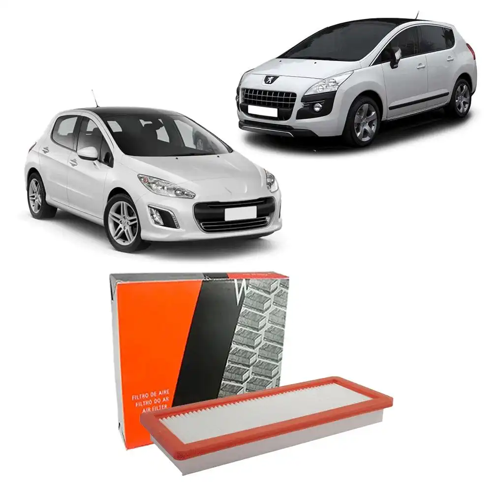 FILTRO AR MOTOR PEUGEOT 408 1.6 16V TURBO AUTOMATICO 2012/