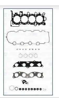 JUNTA MOTOR FIT 1.4 8V 2003 A 2008 FIBRA COM RETENTOR