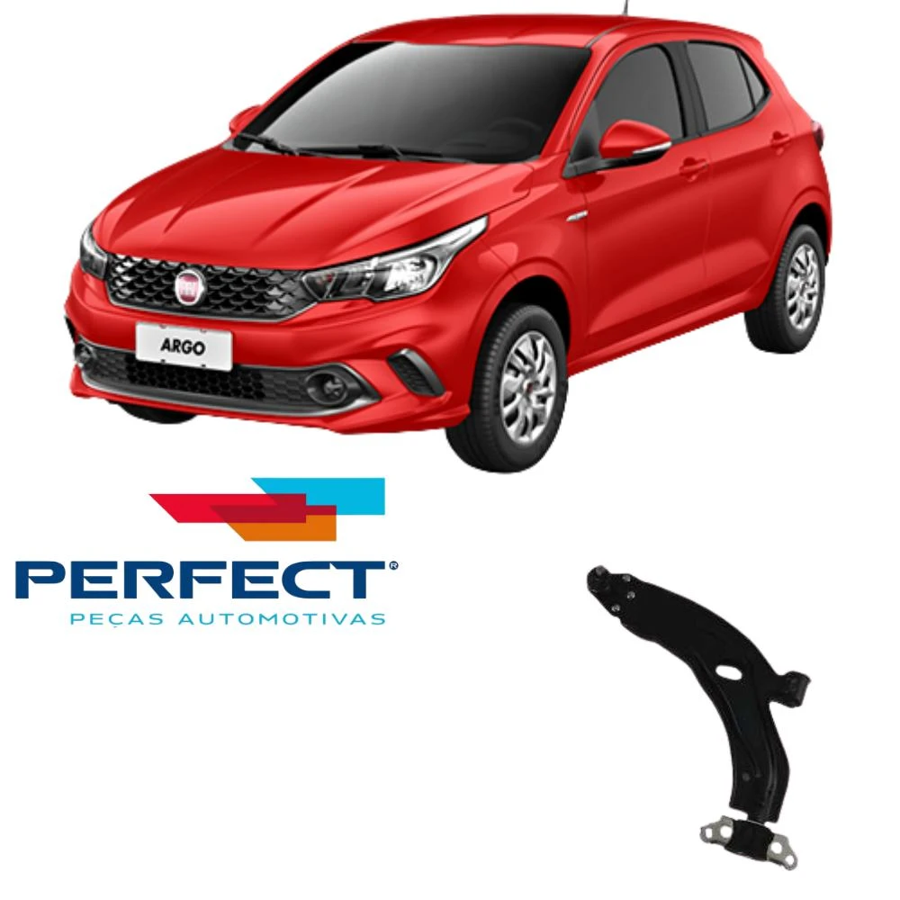 BANDEJA DIANTEIRA FIAT ARGO 1.0 2017 ACIMA ESQ COM PIVO