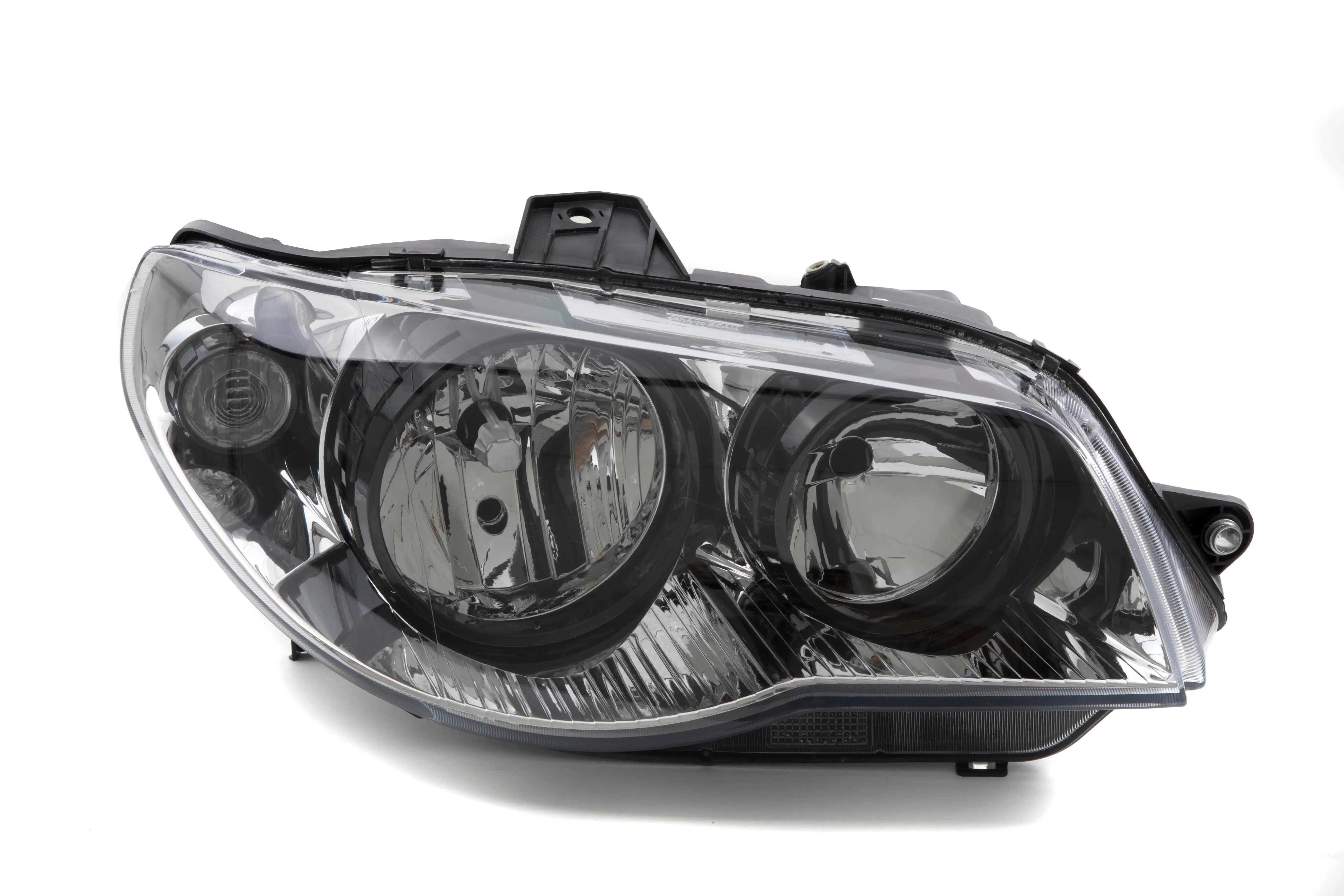 FAROL FIAT PALIO 04/ DIR C/ MASCARA CROMADA ARO PRETO