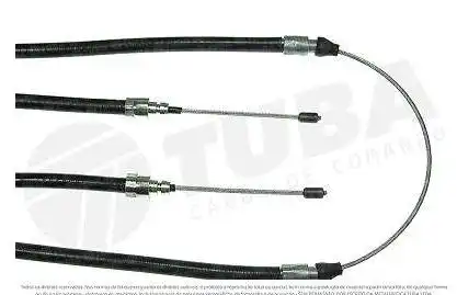 CABO FREIO MAO TRAS FIAT DUCATO 2.8 2002/ DIESEL