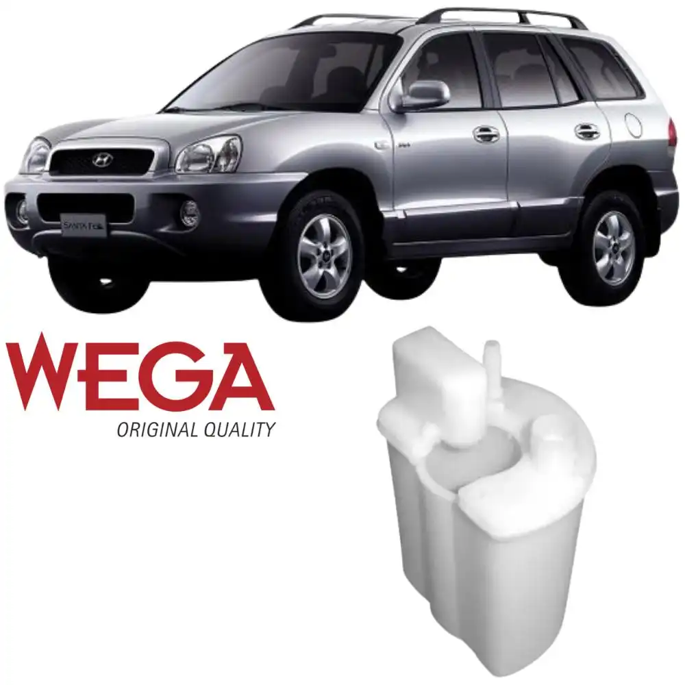 FILTRO COMBUSTIVEL HYUNDAI SANTA FE 2.7 V6 24V 2006 A 2011