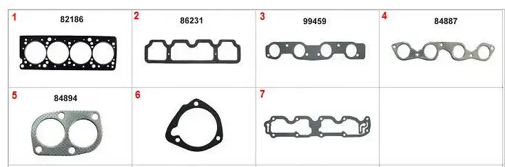 JUNTA MOTOR FIAT TEMPRA 2.0 8V S/ RETENTOR (SUPERIOR)