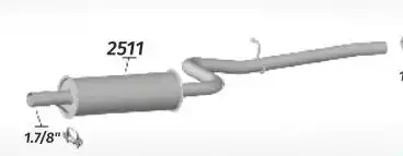 SILENC INTERM FT DOBLO CARGO EX 1.3 16V FIRE 2002/