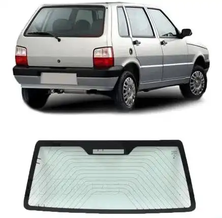 VIDRO VIGIA FIAT UNO 09/14 C/ANTIB BRAKE LIGHT SERIGRAFIA