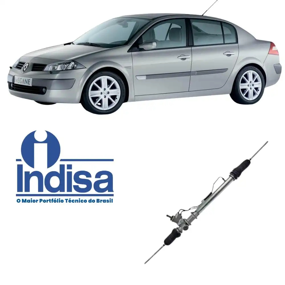 CAIXA DIRECAO RENAULT MEGANE 1997 A 2006 HIDRAULICA
