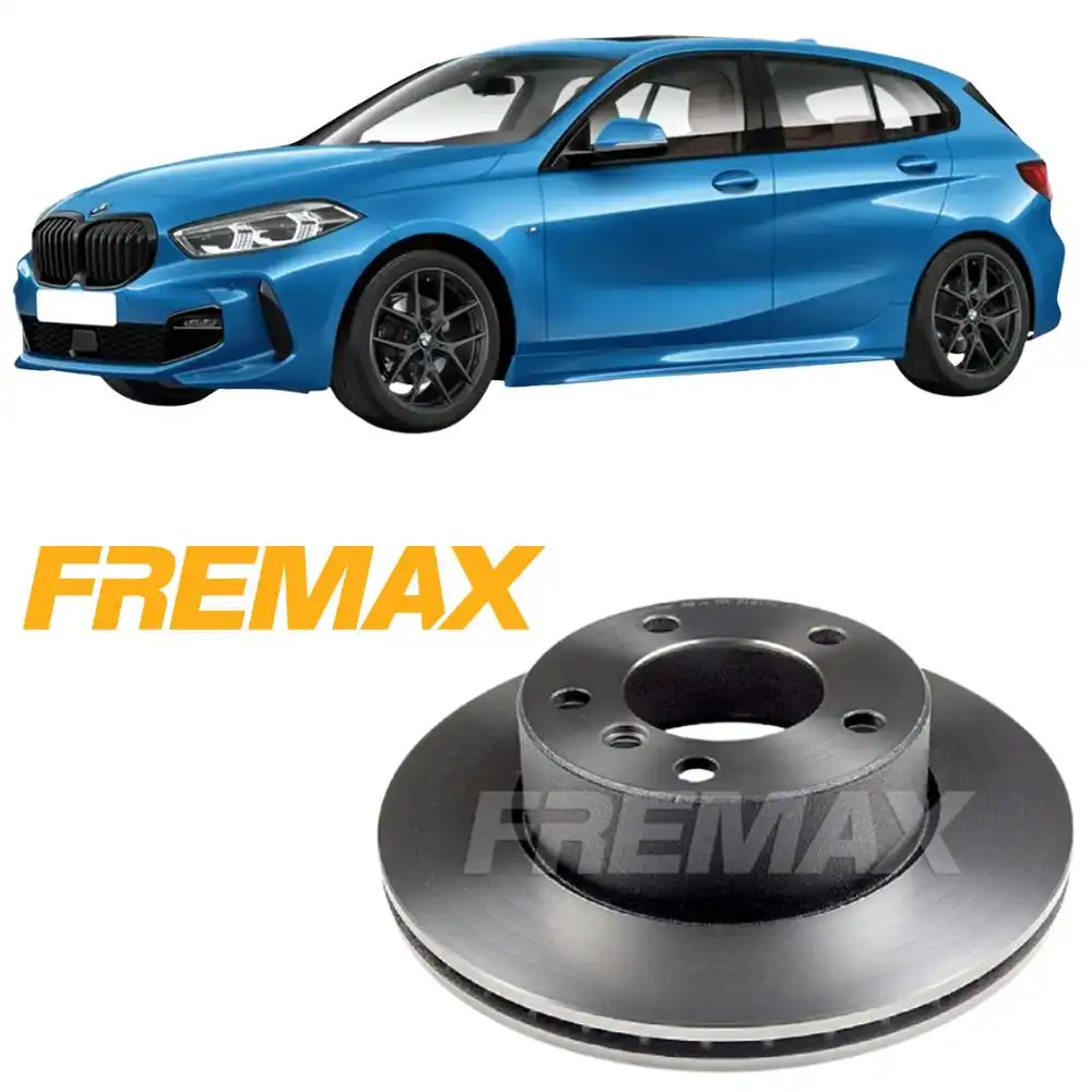 DISCO FREIO DIANTEIRO BMW 118I 1.6 16V 2011 A 2015 VENTILADO