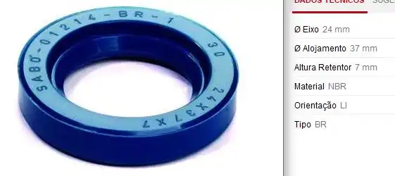 RETENTOR EIXO SETOR FUSCA