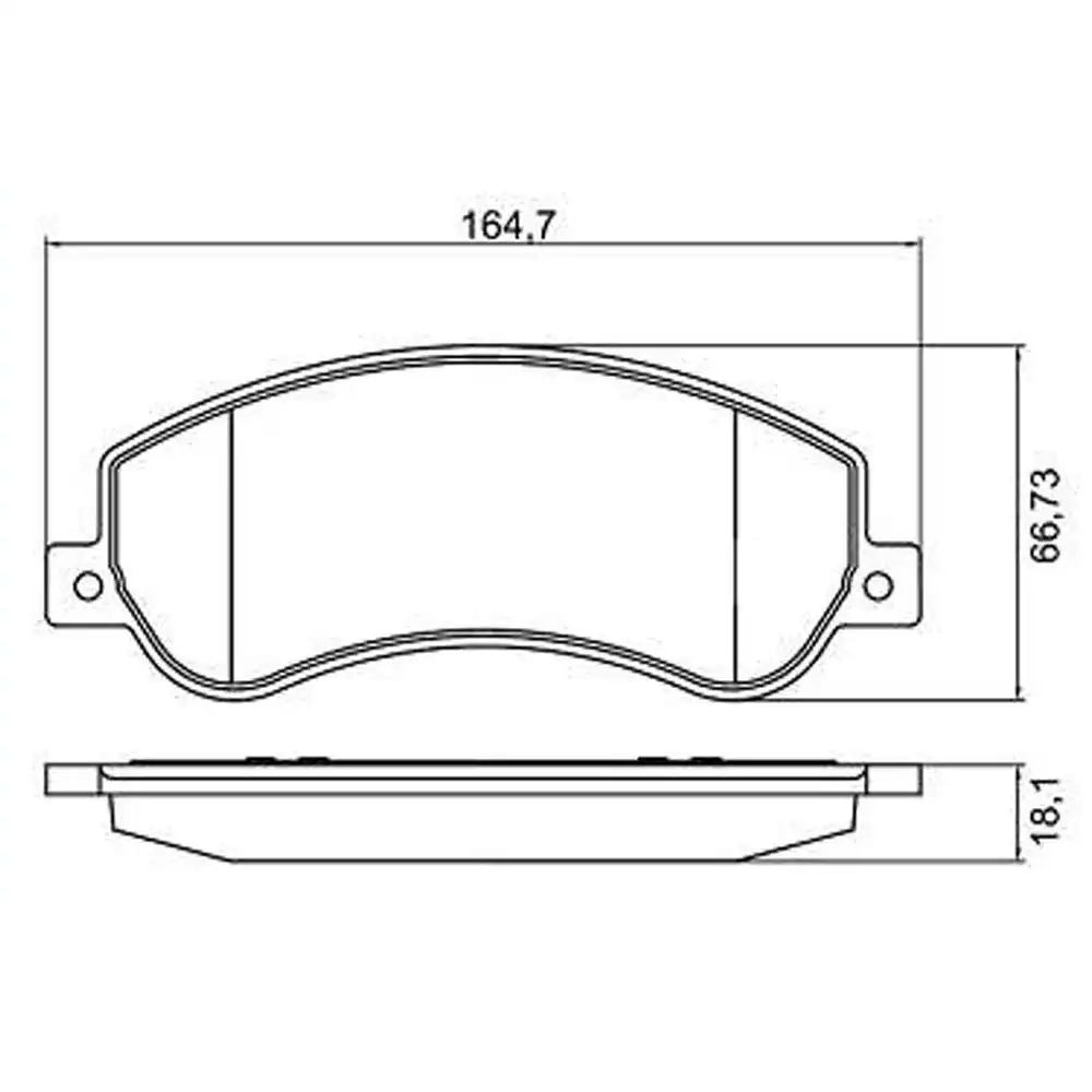 PASTILHA FREIO DIANTEIRA AMAROK 2.0 16V 2010 A 2021