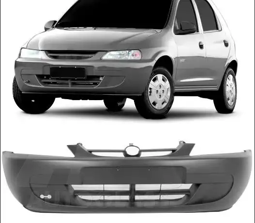 PARACHOQUE DIANTEIRO CELTA 2001 A 2006 PRETO LISO