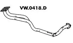 CANO SAIDA MOTOR GOL,V.P.S. 1.6 AE 90/91