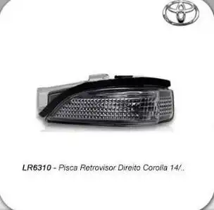 SINAL ESPELHO COROLLA 2014/ DIR