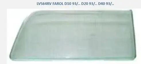 VIDRO FAROL D-10 D-20 D-40 DIR