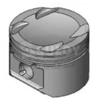 PISTAO S/ANEL GOL 1.0 MI 16V AT 0,50 GASOLINA