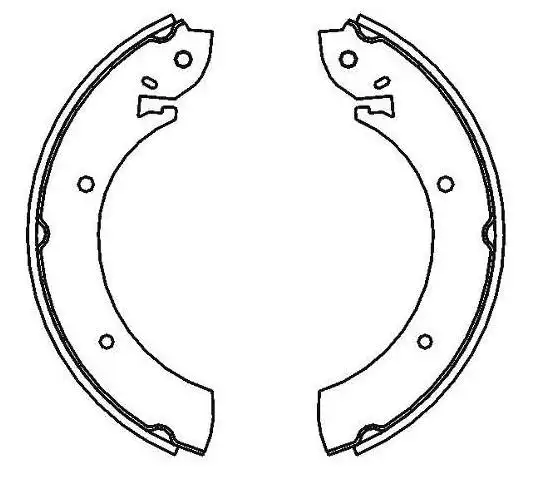 SAPATAS FREIO HYUNDAI H-100 MERCEDES MB 180