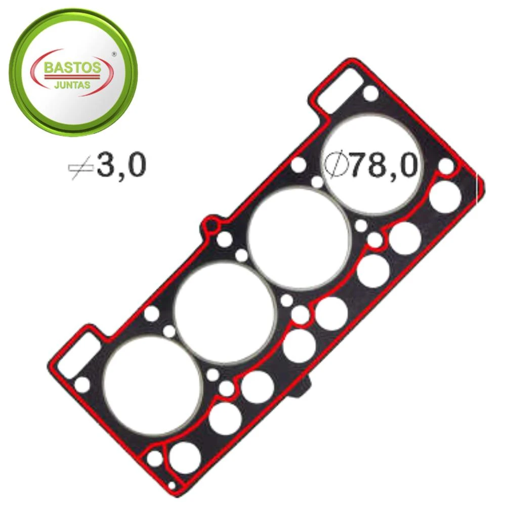 JUNTA CABECOTE CHT 1.6 83/ ALCOOL/GASOLINA SOB MEDIDA 3MM