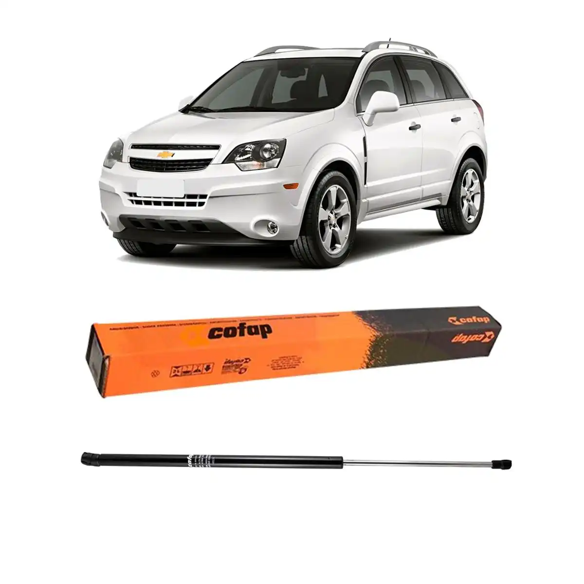 AMORTECEDOR TAMPA TRAS CAPTIVA 08/