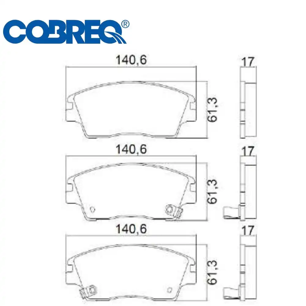 PASTILHA FREIO DIANTEIRA IX35 2.0 16V 2018 ACIMA