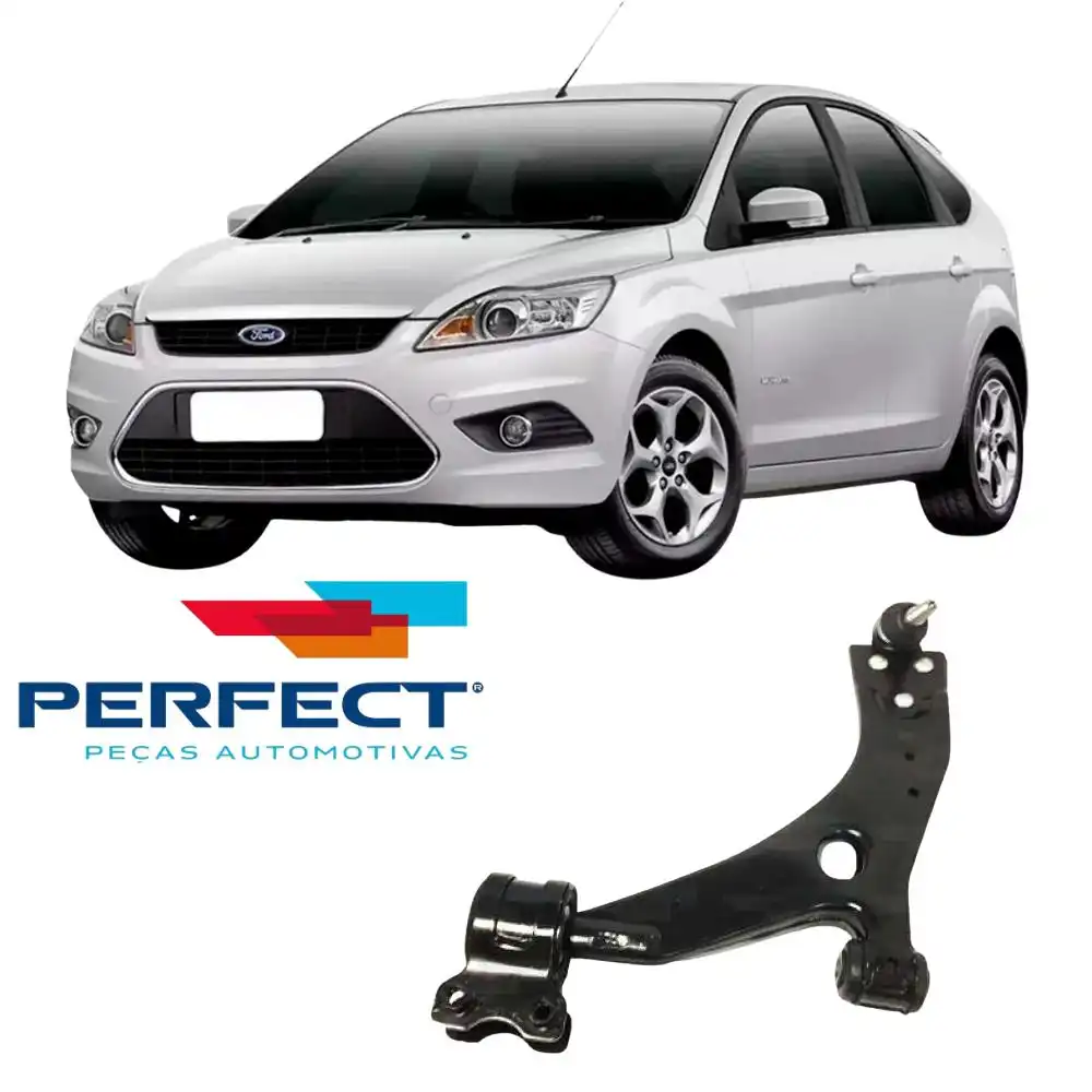 BANDEJA DIANTEIRA FOCUS 2009 A 2012 ESQUERDA COM PIVO