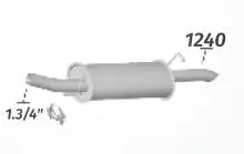 SILENC TRAS FIESTA 1.0,1.3 96/