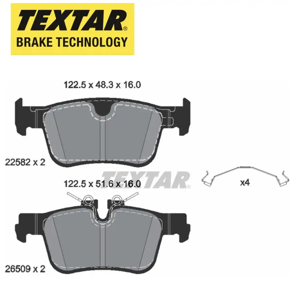 PASTILHA FREIO TRASEIRA VOLVO XC60 2017 ACIMA