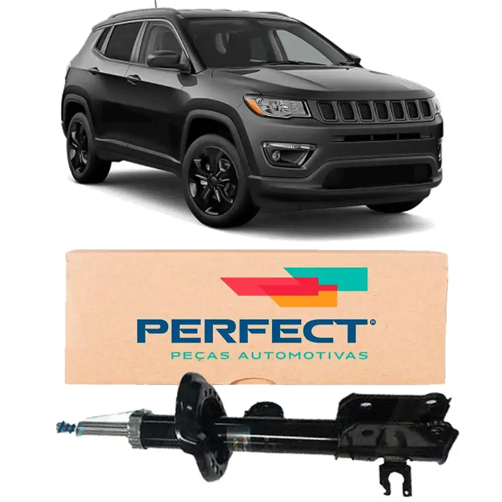 AMORTECEDOR DIANTEIRO COMPASS 2.0 2017 ACIMA ESQUERDO