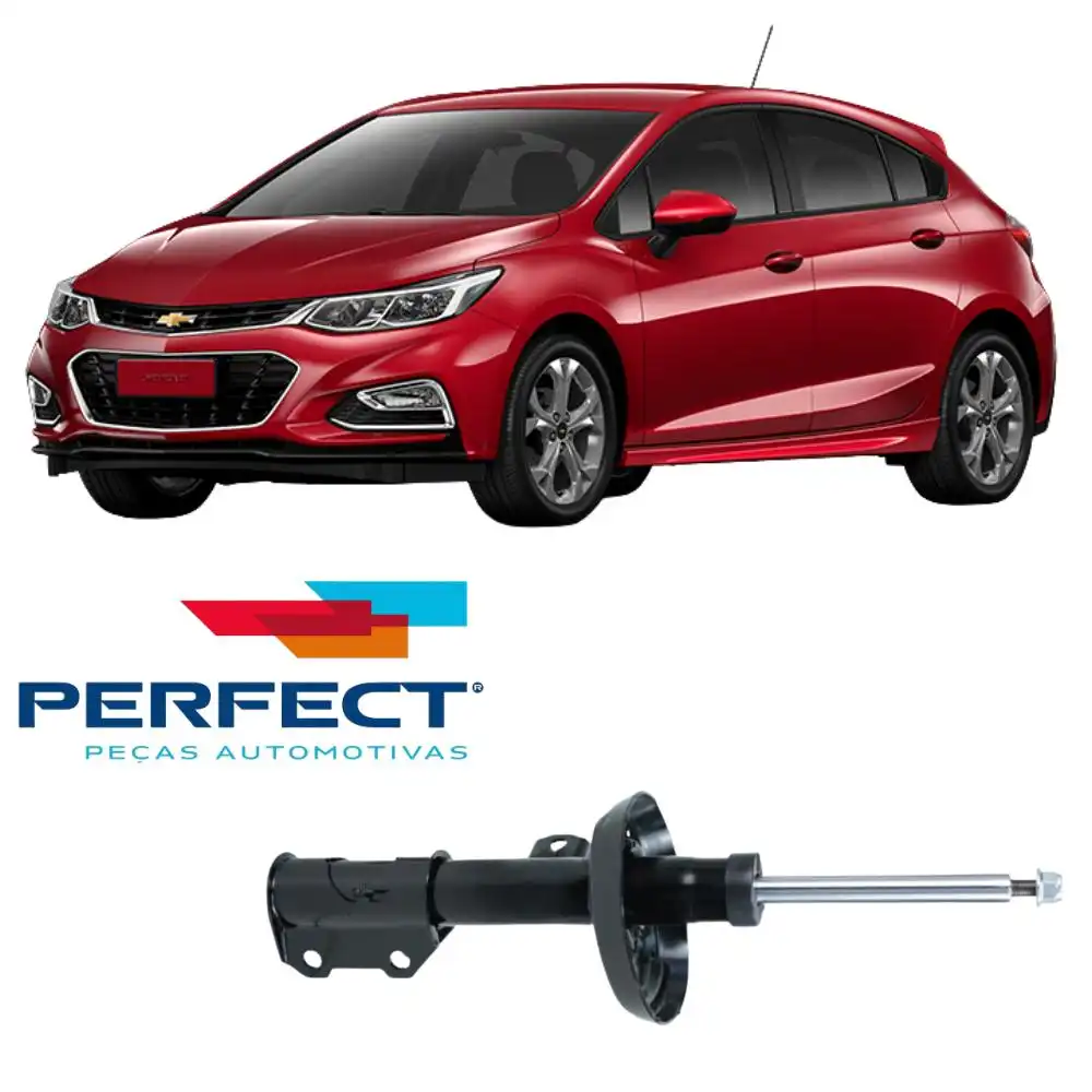 AMORTECEDOR DIANTEIRO CRUZE 1.4 TURBO 2017 ACIMA ESQUERDO