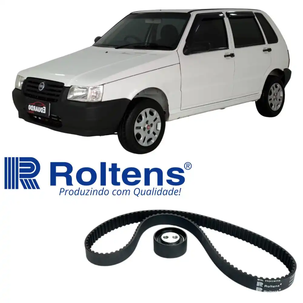 KIT CORREIA DENTADA UNO 1.0 8V 2000 A 2009