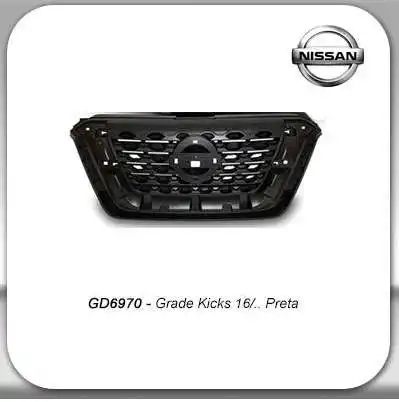 GRADE RADIADOR NISSAN KICKS 2016 A 2020 SEM MOLDURA (FOSCA)