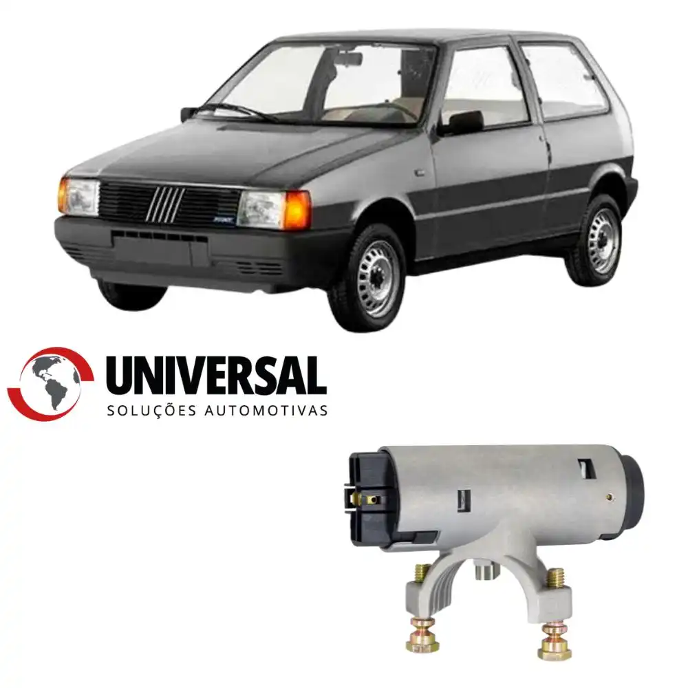TRAVA DIRECAO FIAT UNO FIORINO ELBA TEMPRA 85/ ELET S/ CHAVE