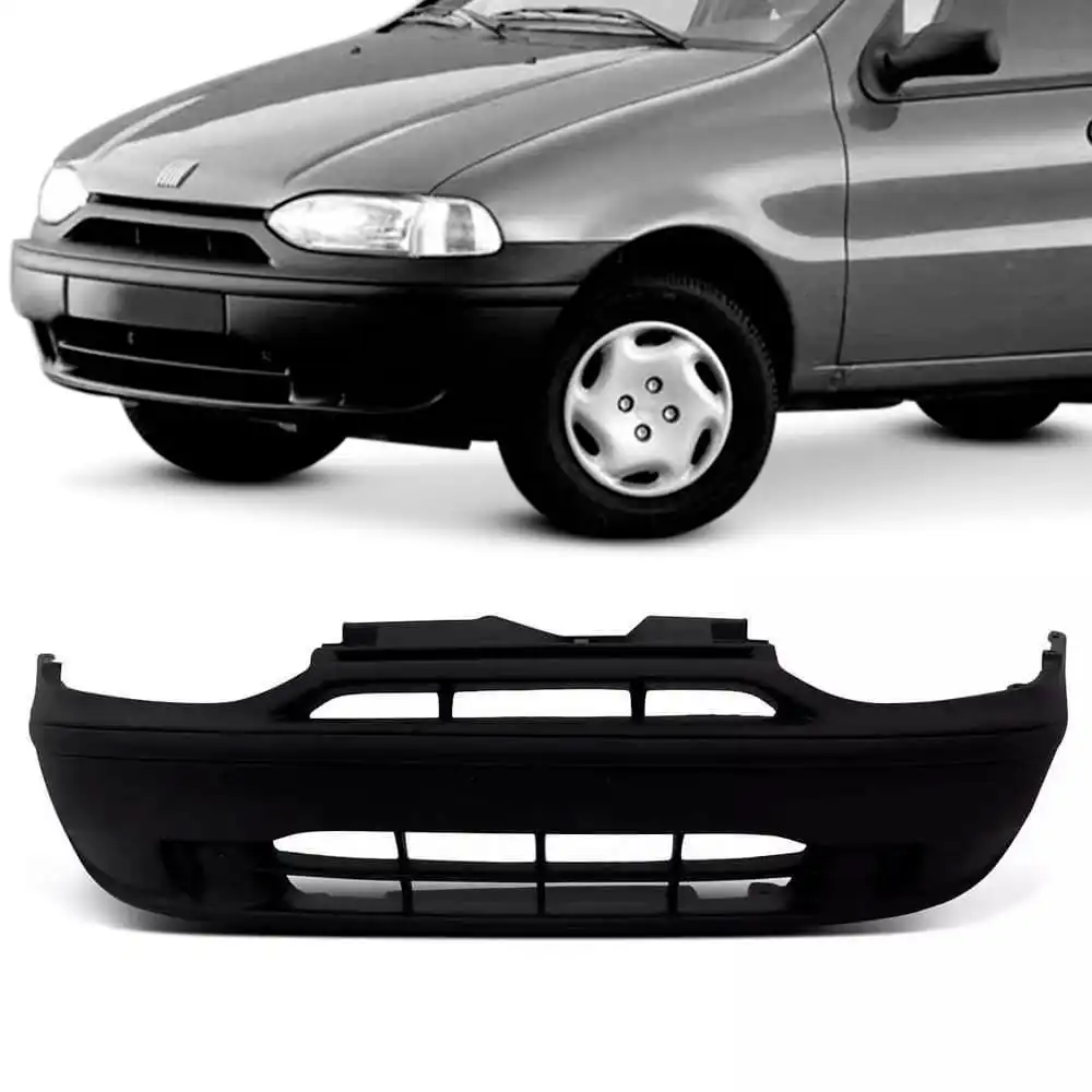 PARACHOQUE DIANTEIRO FIAT PALIO 1996 A 2000 PRETO LISO