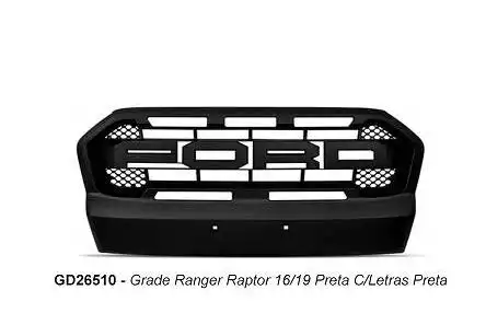 GRADE RADIADOR RANGER RAPTOR 2016 A 2019 PRETA