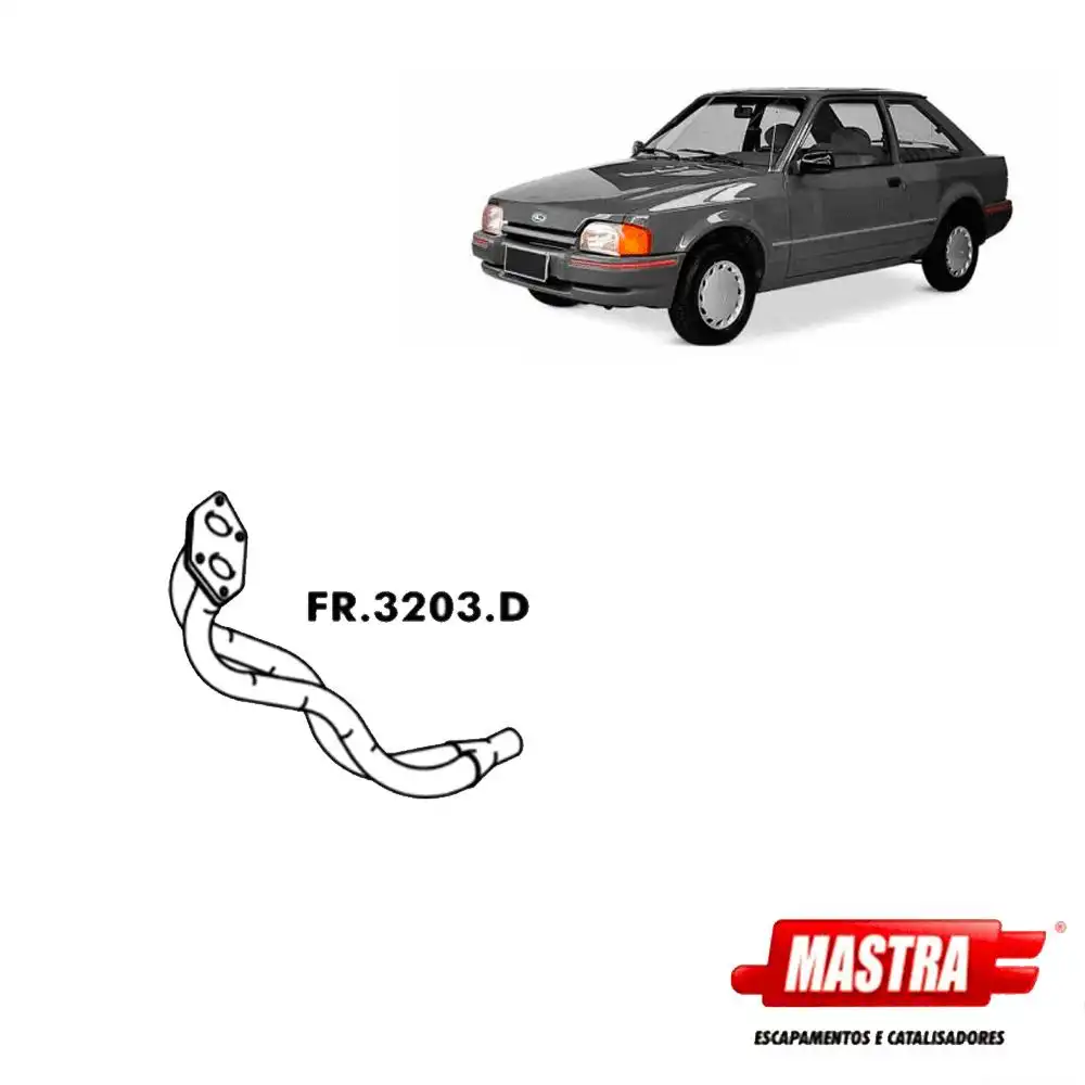 CANO SAIDA MOTOR ESCORT 1987 A 1989 SEM FLANGE