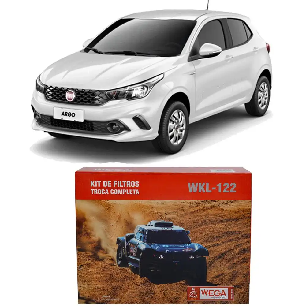 KIT FILTROS FIAT ARGO 1.0 6V 2016 ACIMA