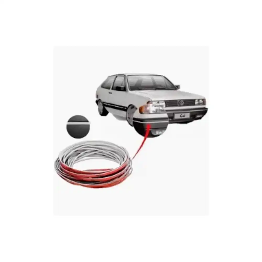 FRISO PARACHOQUE GOL G1 - BRANCO 6 METROS