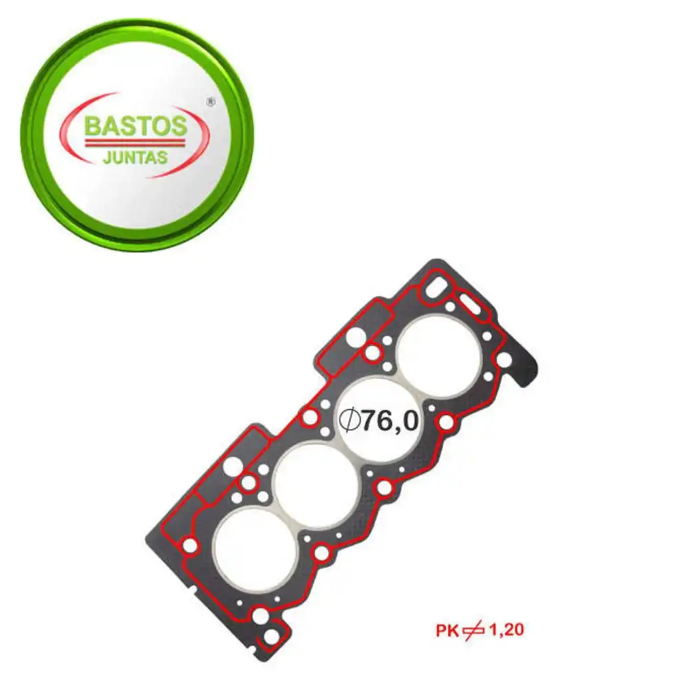 JUNTA CABECOTE PEUGEOT 208 1.5 8V CITROEN C3 12/ FIBRA