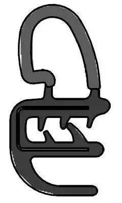 BORRACHA PORTA TOYOTA HILUX 05/ S-10 L-200 C/ABA